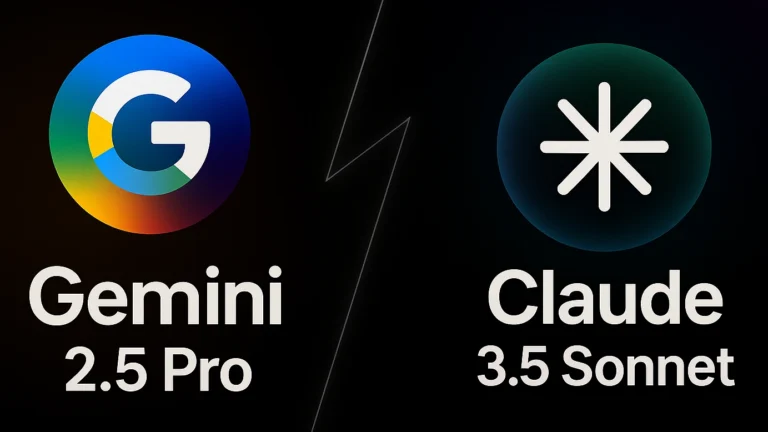 Gemini 2.5 Pro vs Claude 3.7 Sonnet