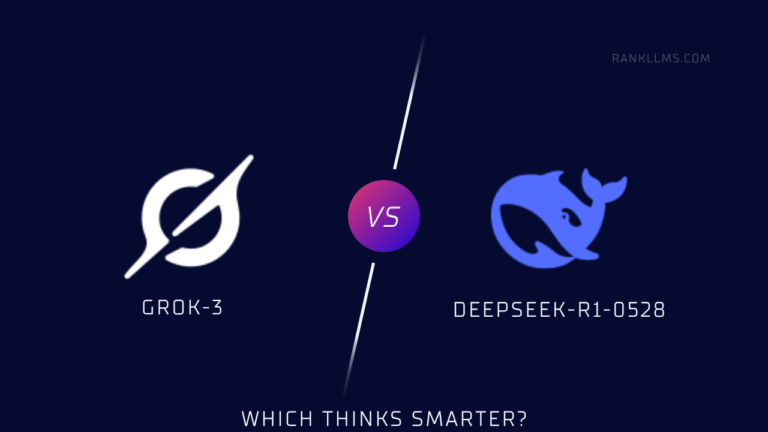DeepSeek R1 0528 vs Grok 3 Developer-Focused Comparison 4 DeepSeek R1 0528 vs Grok 3 Developer-Focused Comparison
